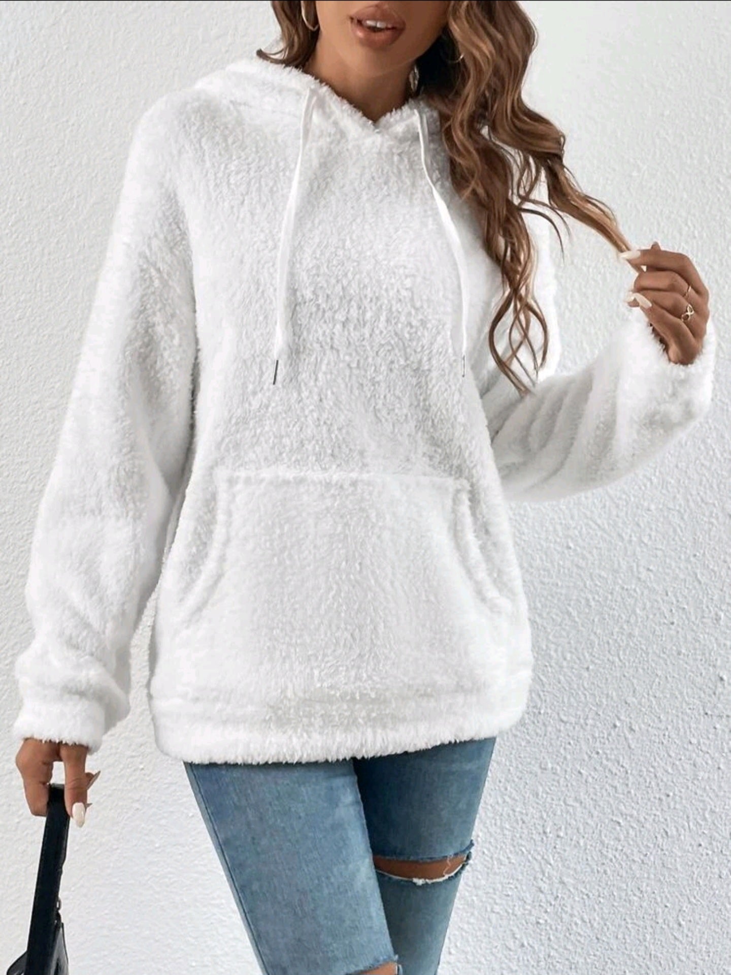 FELPA (TEDDY) BIANCA O PERSONALIZZABILE DONNA