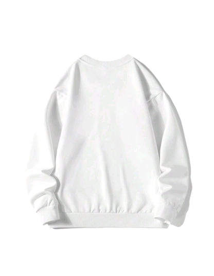 FELPA (OVERSIZE) BIANCA O PERSONALIZZABILE DA UOMO