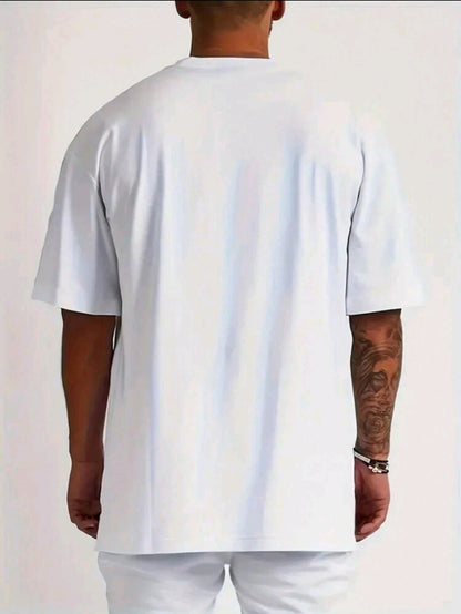 T-SHIRT (OVERSIZE) BIANCA O PERSONALIZZABILE DA UOMO