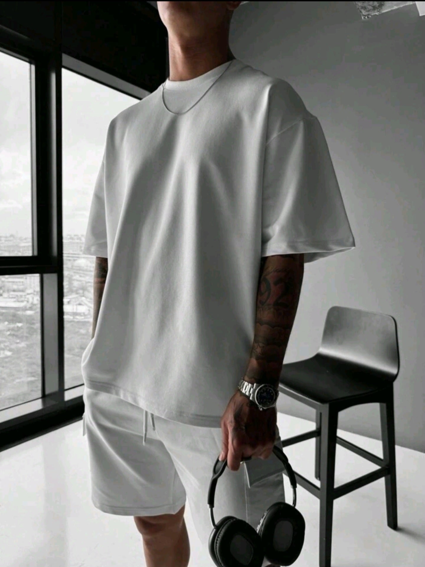 T-SHIRT (OVERSIZE) BIANCA O PERSONALIZZABILE DA UOMO
