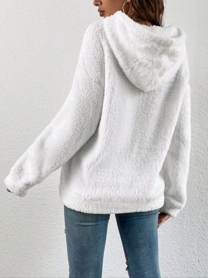 FELPA (TEDDY) BIANCA O PERSONALIZZABILE DONNA