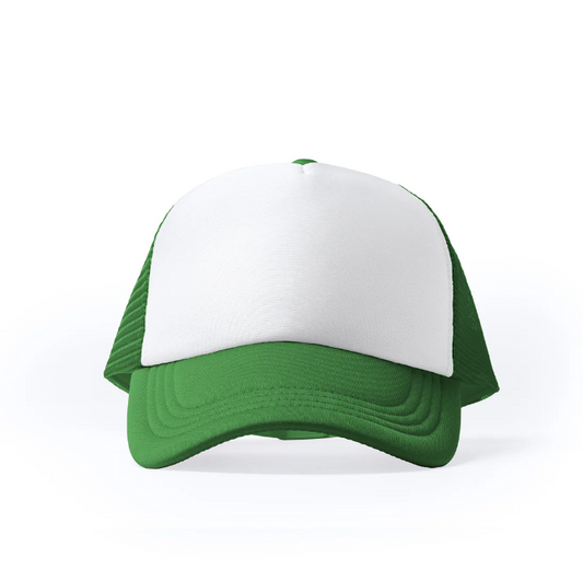 Cappellino verde personalizzabile